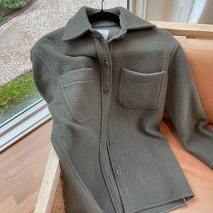 Wilfred Free Merino Wool Shirt Jacket